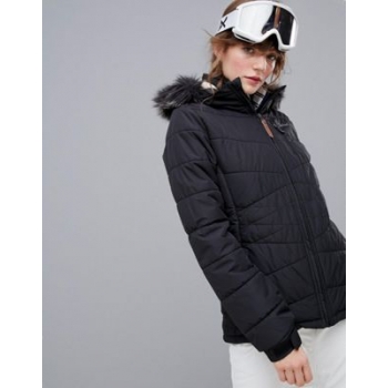 Protest Valdez ski jacket in black