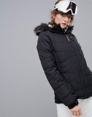 Protest Valdez ski jacket in black