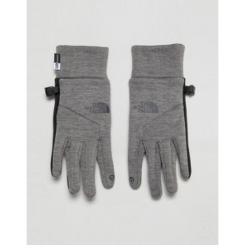 The North Face Womens Etip Gloves in Grey