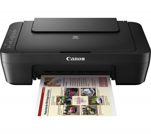 CANON PIXMA MG3050 All-in-One Wireless Inkjet Printer + PG-545/CL-546 Tri-colour & Black Ink Cartridges - Twin Pack