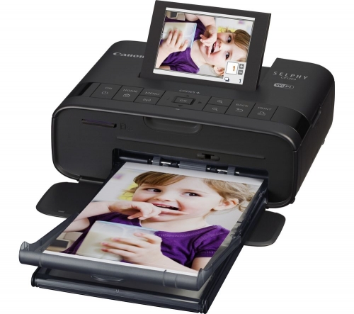 CANON SELPHY CP1300 Wireless Photo Printer - Black + KP-36IP Ink & Paper Set