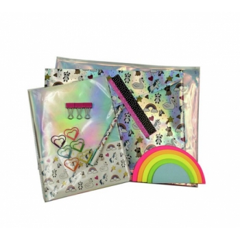 Argos Home Rainbow Daydream Large Stationery Set