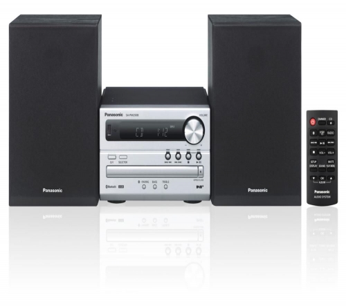 PANASONIC SC-PM250BEBS Wireless Traditional Hi-Fi System - Silver