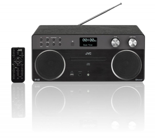 JVC RD-D90 Wireless Hi-Fi System - Black