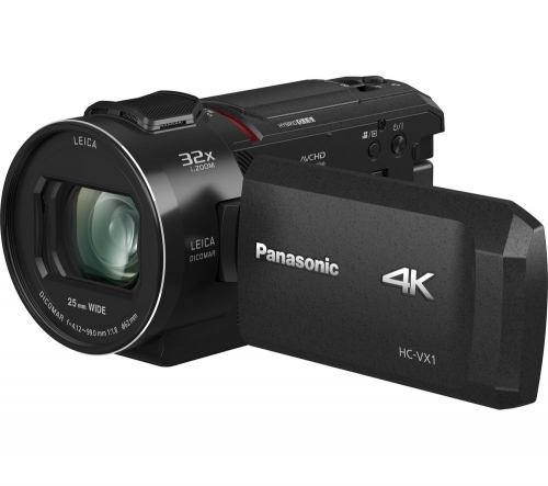 PANASONIC HC-VX1EB-K 4K Ultra HD Camcorder - Black