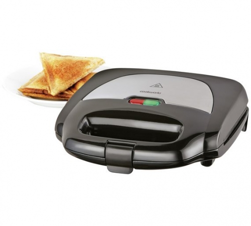 Cookworks 2 Portion Sandwich Toaster - Black