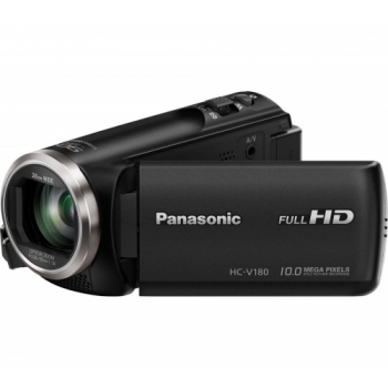 PANASONIC HC-V180EB-K Camcorder - Black + Ultra Performance Class 10 microSDHC Memory Card - 32 GB