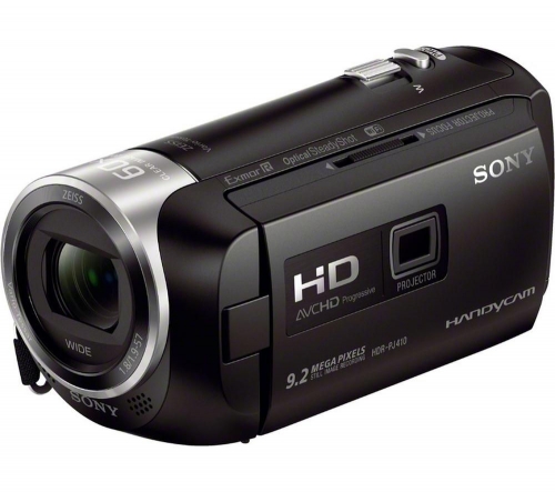 SONY HDR-PJ410B Camcorder - Black + SWCAM13 Camcorder Case - Black