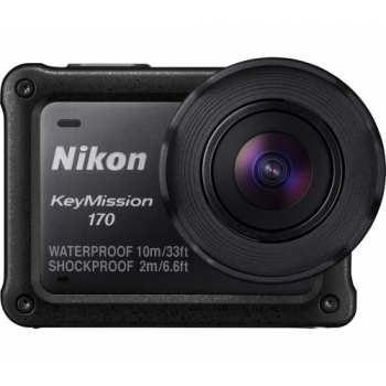 NIKON KeyMission 170 4K Ultra HD Action Camera - Black