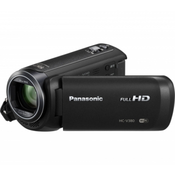 PANASONIC HC-V380EB-K Camcorder - Black + Ultra Performance Class 10 microSDHC Memory Card - 32 GB