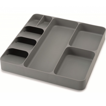 JOSEPH JOSEPH DrawerStore Cutlery, Utensil & Gadget Organiser - Grey