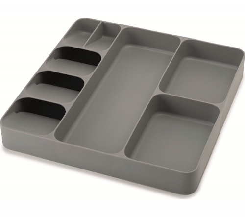 JOSEPH JOSEPH DrawerStore Cutlery, Utensil & Gadget Organiser - Grey