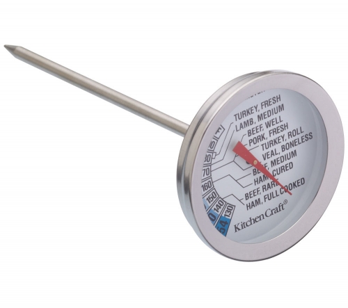 KITCHEN CRAFT Meat Thermometer - Stainless Steel