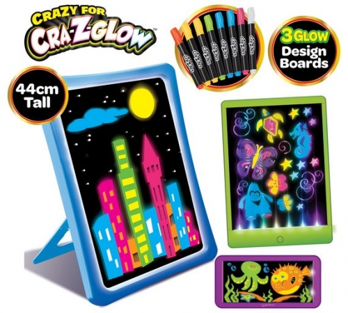 Cra-z-art Glow Board Set