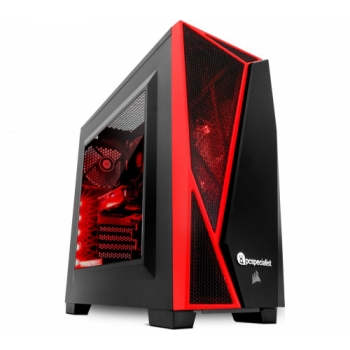 PC SPECIALIST Tornado R3 AMD Ryzen 3 GTX 1050 Gaming PC - 1 TB HDD + LiveSafe Premium 2019 - 1 year for unlimited devices + Office 365 Home - 1 year for 6 users