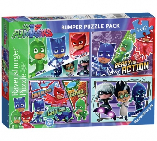 Ravensburger PJ Masks 4x42 Piece Jigsaw Puzzle