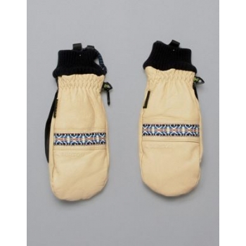 Burton Snowboards Free Range mitt in beige