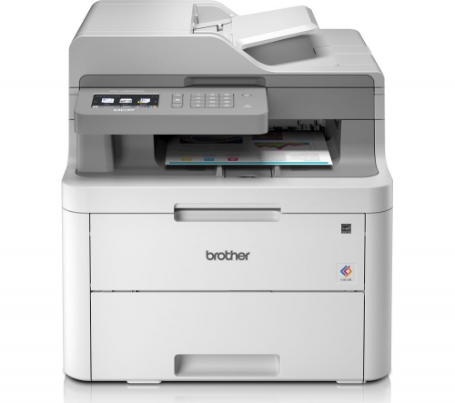 BROTHER DCPL3550CDW All-in-One Wireless Laser Colour Printer + TN243BK Black Toner Cartridge