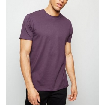 Purple Crew Neck T-Shirt