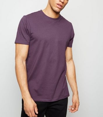 Purple Crew Neck T-Shirt