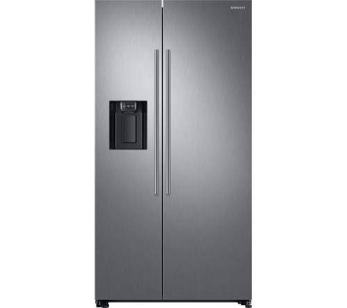 SAMSUNG RS8000 RS67N8210S9/EU American-Style Fridge Freezer - Matte Stainless + SFC01 FridgeCam - White