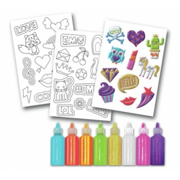 Chad Valley Be U Glitter & Shimmer Sticker Set