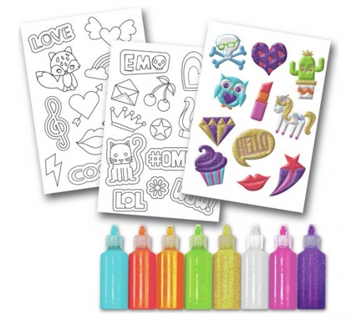 Chad Valley Be U Glitter & Shimmer Sticker Set