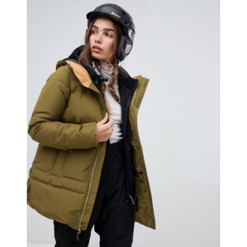 Burton Snowboards Mora Moss down jacket in green