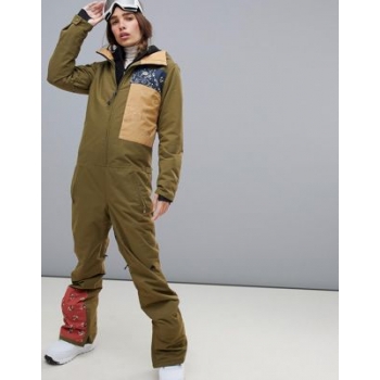 Burton Snowboards Onepeace suit in green