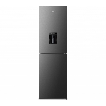 LOGIK LNFD55T18 50/50 Fridge Freezer - Black Steel