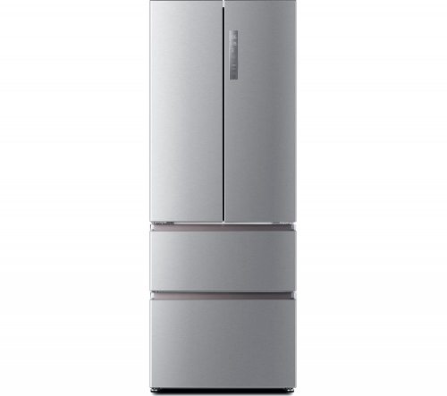 HAIER HB16FMAA 60/40 Fridge Freezer - Stainless Steel