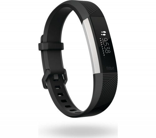 FITBIT Alta HR - Black, Large