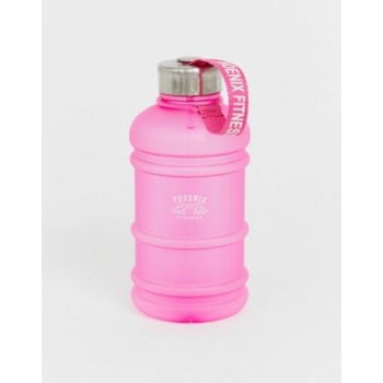 Phoenix Fitness 1 litre pink water bottle