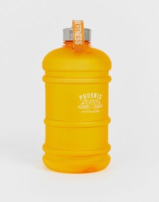 Phoenix Fitness 2 litre orange water bottle