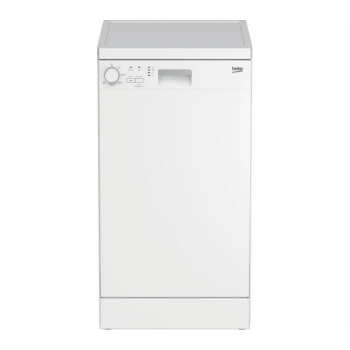 BEKO DFS05X11W Slimline Dishwasher - White