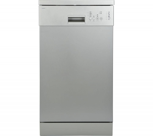 ESSENTIALS CDW45S18 Slimline Dishwasher - Silver