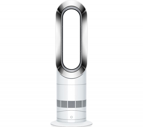 DYSON AM09 Hot & Cool Fan Heater - White Nickel