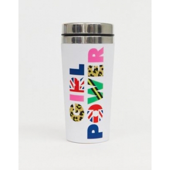 Paperchase girl power travel mug