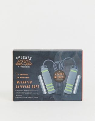 Phoenix Fitness weighted skipping rope