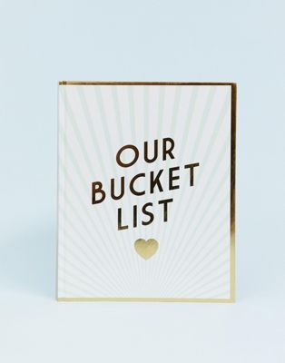 Paperchase couples bucketlist