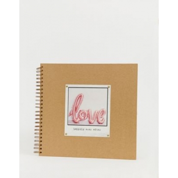 Paperchase kraft love scrapbook