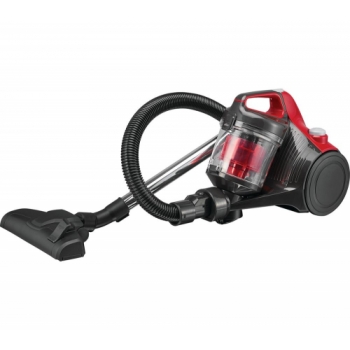 ESSENTIALS C700VC18 Cylinder Bagless Vacuum Cleaner - Red & Grey