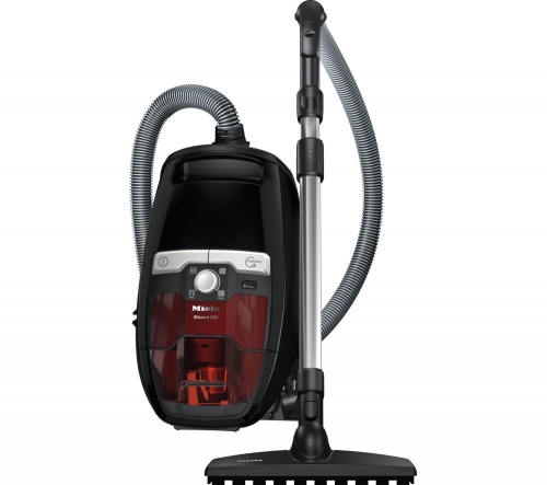 MIELE Blizzard CX1 Pure Power Cylinder Bagless Vacuum Cleaner - Black & Red