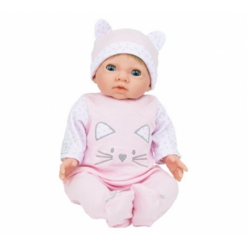 Chad Valley Tiny Treasures Baby Doll with Pink Outfit & Hat