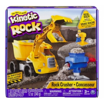 Kinetic Sand Rock Crushing Set