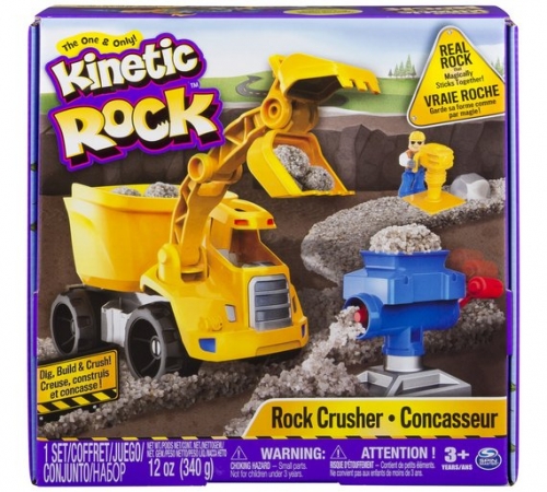 Kinetic Sand Rock Crushing Set