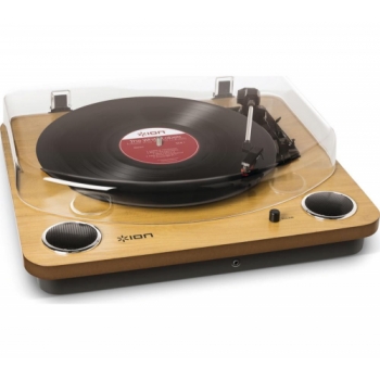 ION Max LP Belt Drive Turntable - Wood