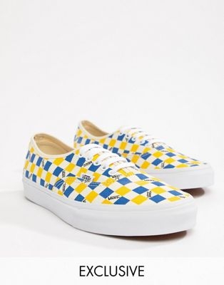 Vans Factory Pack Authentic trainers in yellow Exclusive at ASOS