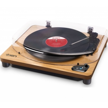 ION Air LP Belt Drive Bluetooth Turntable - Wood