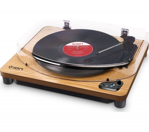 ION Air LP Belt Drive Bluetooth Turntable - Wood